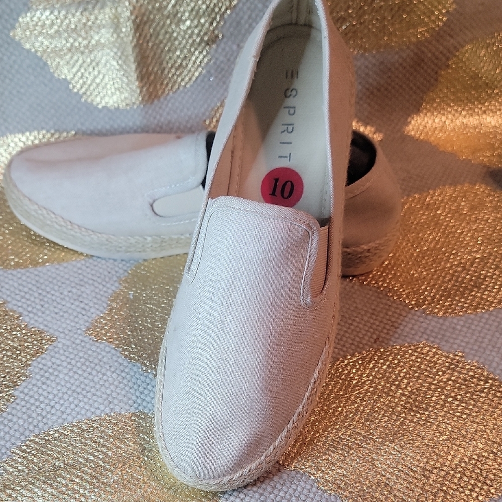 Esprit Women's Tan Espadrille Slip-Ons